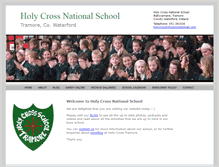 Tablet Screenshot of holycrossnstramore.ie